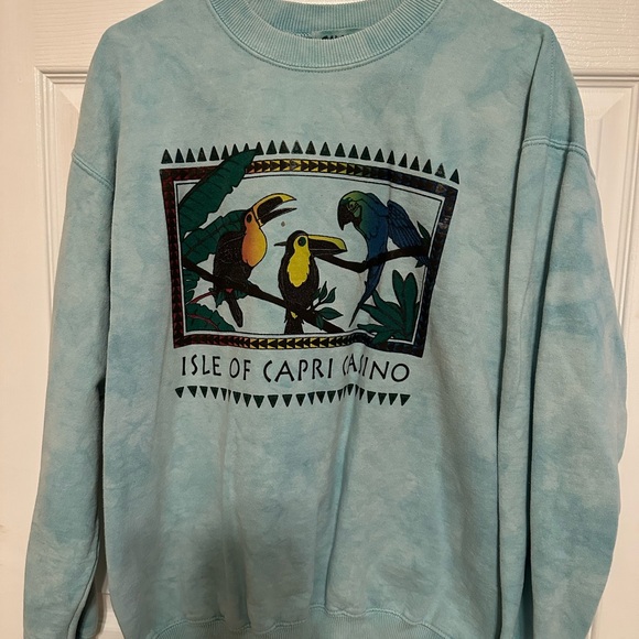 Blue Graphic Sweater size medium - Picture 1 of 1